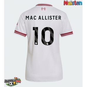 Liverpool Alexis Mac Allister #10 Vieraspaita Naisten 2026-27 Lyhythihainen